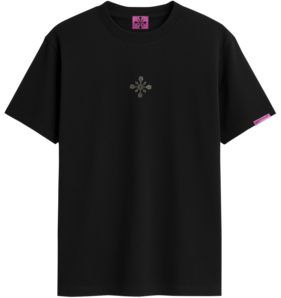 IconTeeBlackCrystalPE25